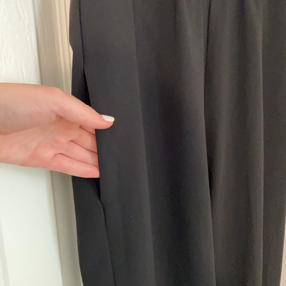 Cynthia Vincent Black strapless jump suit - Picture 3 of 8